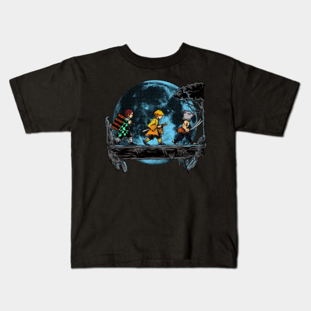 hakuno yaiba Kids T-Shirt by joerock